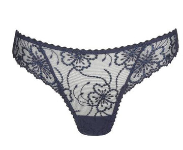 Jane Thong (Velvet Blue)