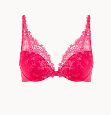"Wish" Triangle Bra (Fabulous Pink)