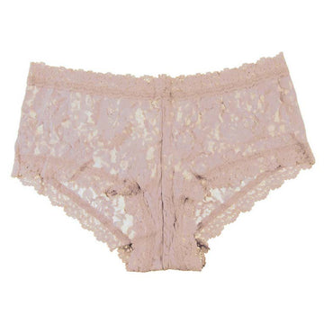 Signature Lace Boyshort (Chai)