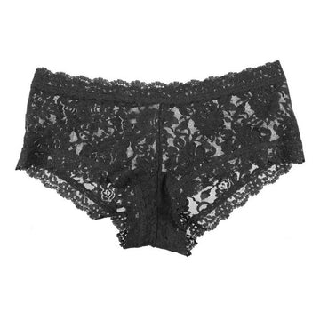 Signature Lace Boyshort (Black)