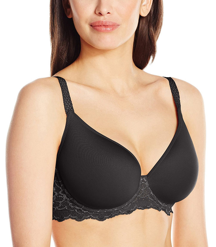 Smooth Full Cup Bra: Black – Le Buste Lingerie