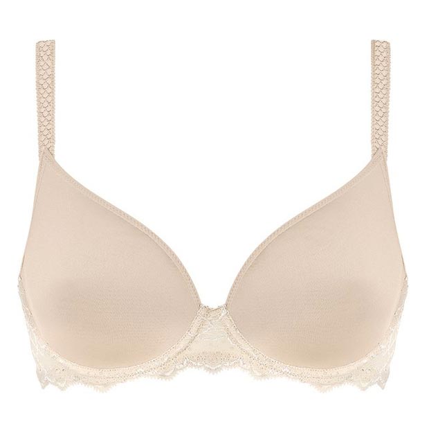 3D cup bra, Seamless, white, Women's Underwear
