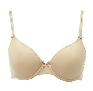 Chantelle Basic Invisible Smooth Custom-Fit memory foam t-shirt bra.