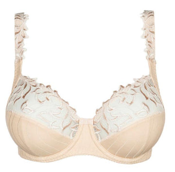 Prima Donna Deauville full-cup lace bra in Caffe Latte colour.