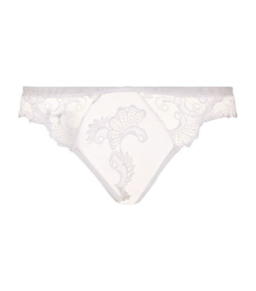 Dressing Floral Thong (White)