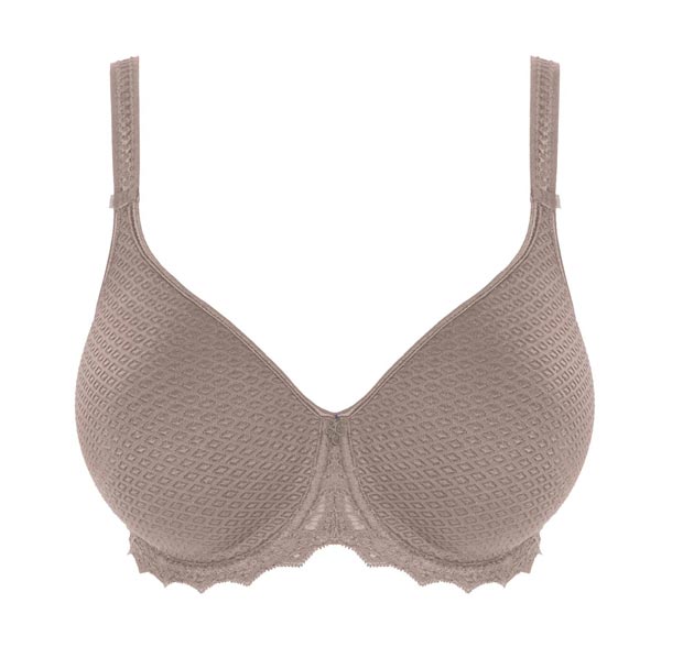 Empreinte Cassiopée Spacer Full-Cup full coverage t-shirt bra in Rose Sauvage.