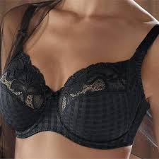 Padded black bra- - Primadonna Plus size Lingerie Unas1 with