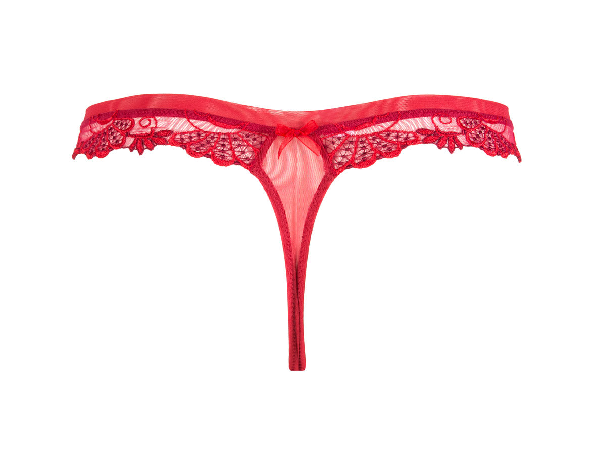 Dressing Floral Thong - Chérie Amour