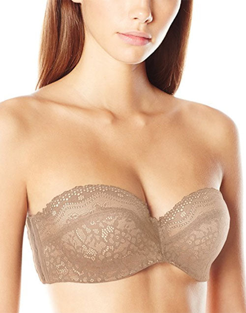 b.tempt'd by Wacoal Women's B Enticing Strapless Bra Au Natural 38DD 719544  for sale online