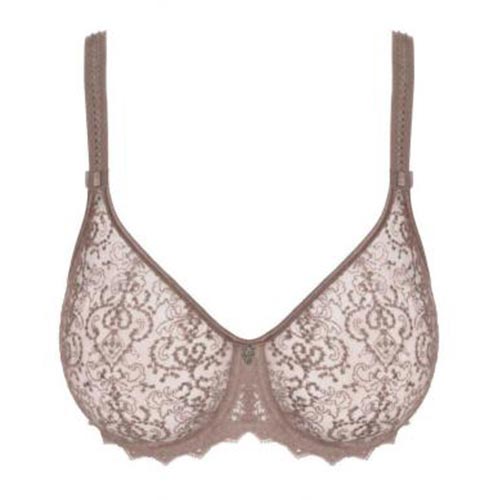 Empreinte Cassiopée sheet Full-Cup t-shirt Bra in Rose Sauvage colour.