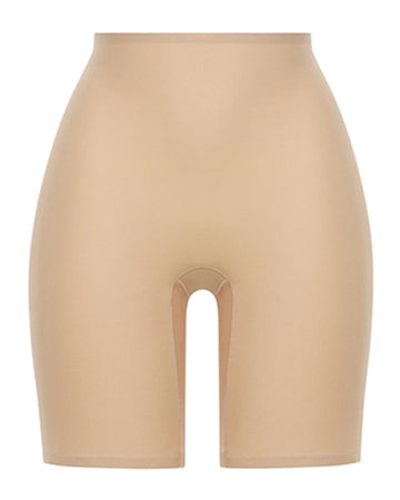 Soft Stretch Mid Thigh Shorts (Nude)