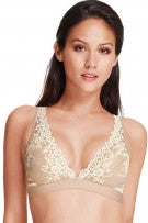 Wacoal Embrace Lace Wireless Bralette (Sand)